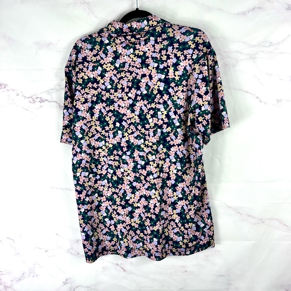 BAD BIRDIE Whistling Straight Pastel Floral Golf Polo - Picture 4 of 7